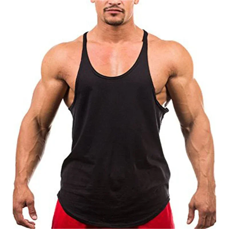 Running Vests Men Sleeveless S - Suspender Tank Top บทวิจารณ์และราคา