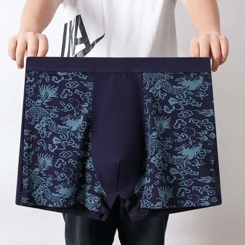 Pure Cotton Boxers Men Plus Si - Boxer Brief Pack Cotton บทวิจารณ์และราคา