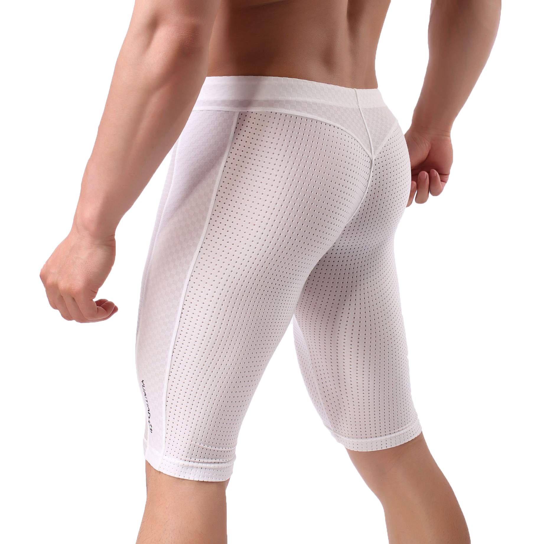 Men's Underwear Sexy Mesh Stit - Mesh Sport Boxer บทวิจารณ์และราคา