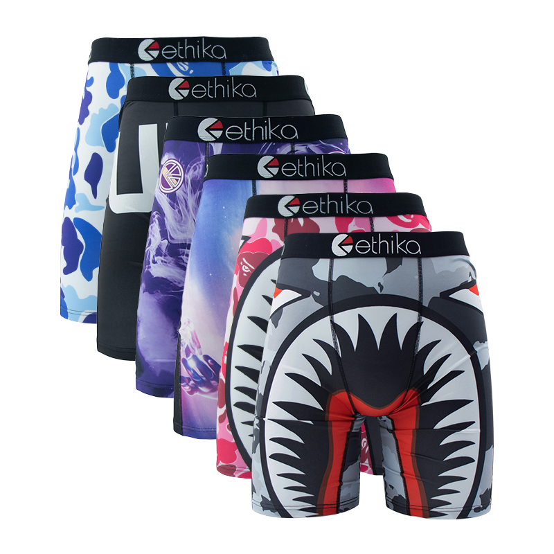 ETHIKA 6Pcs Men Underwear Boxe - Boxer Shorts Modal บทวิจารณ์และราคา
