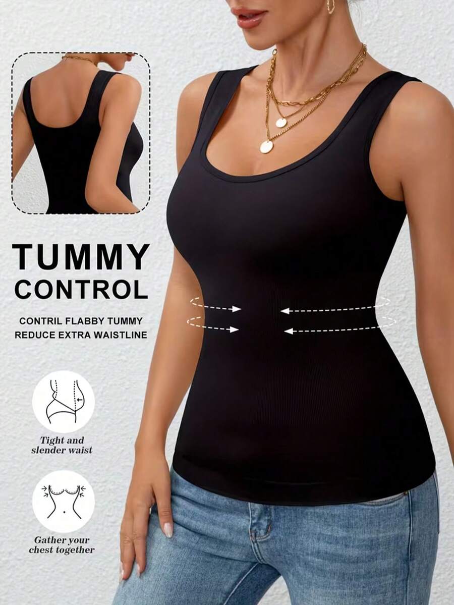 Women Seamless Compression Cam - Sleeveless Undershirt บทวิจารณ์และราคา
