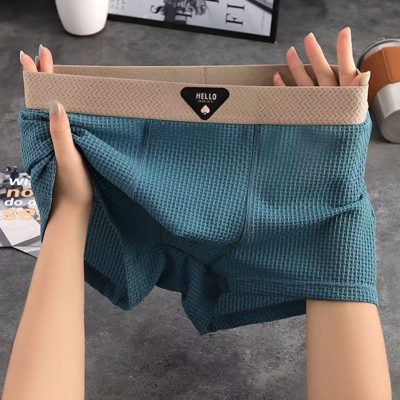4pcs Men's Boxer Shorts Ice Si - Multi Pack Underwear บทวิจารณ์และราคา