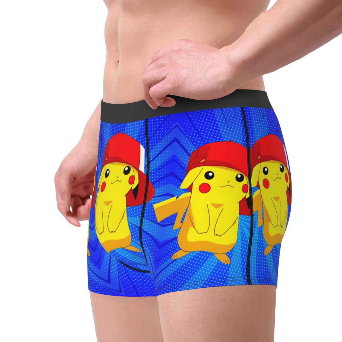 Custom P-Pikachues Anime Colla - Boxer Shorts Modal บทวิจารณ์และราคา