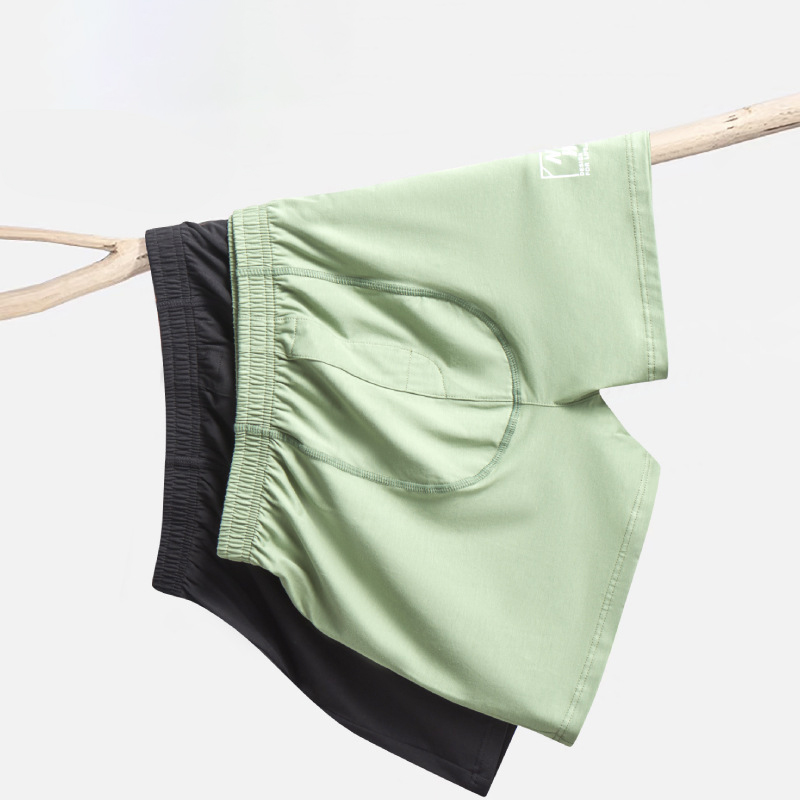 Solid Color Men Underwear Boxe - Boxer Shorts Modal บทวิจารณ์และราคา