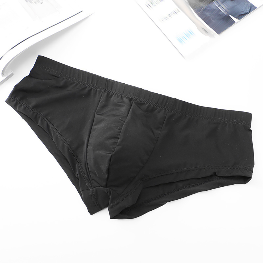 Ice Silk Underwear Boxer Brief - Pouch Boxer Pouch บทวิจารณ์และราคา