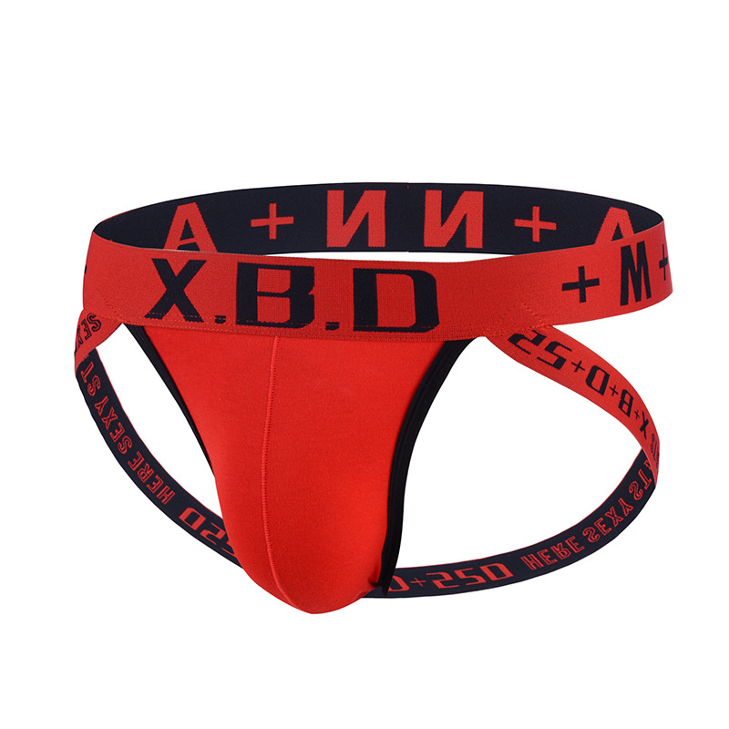 Men Jockstrap Thong Cotton Bre - Jockstrap Athletic บทวิจารณ์และราคา
