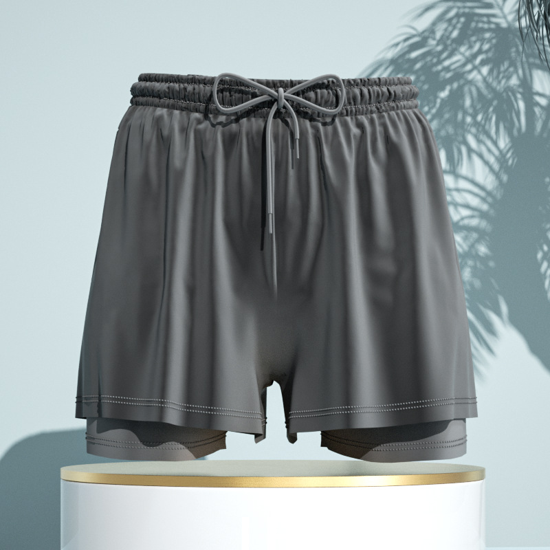 Swim Trunks Men's Breathable L - Trunk Breathable Men บทวิจารณ์และราคา