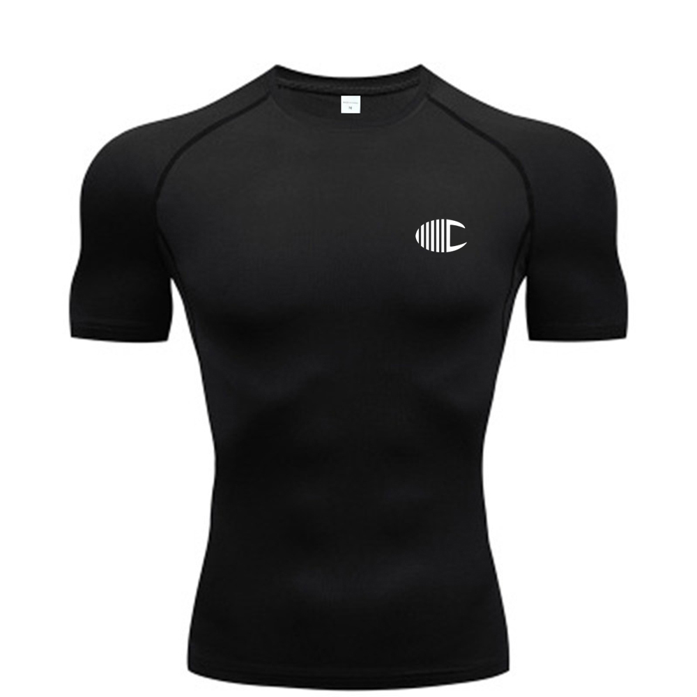 Printed Men's Tight T-Shirt Ru - T Shirt Tight Fit บทวิจารณ์และราคา
