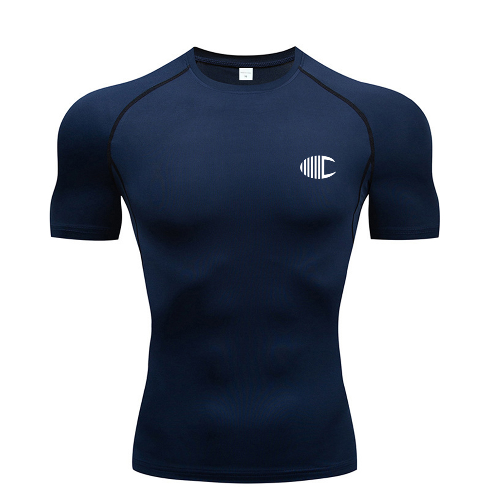 Printed Men's Tight T-Shirt Ru - T Shirt Tight Fit บทวิจารณ์และราคา