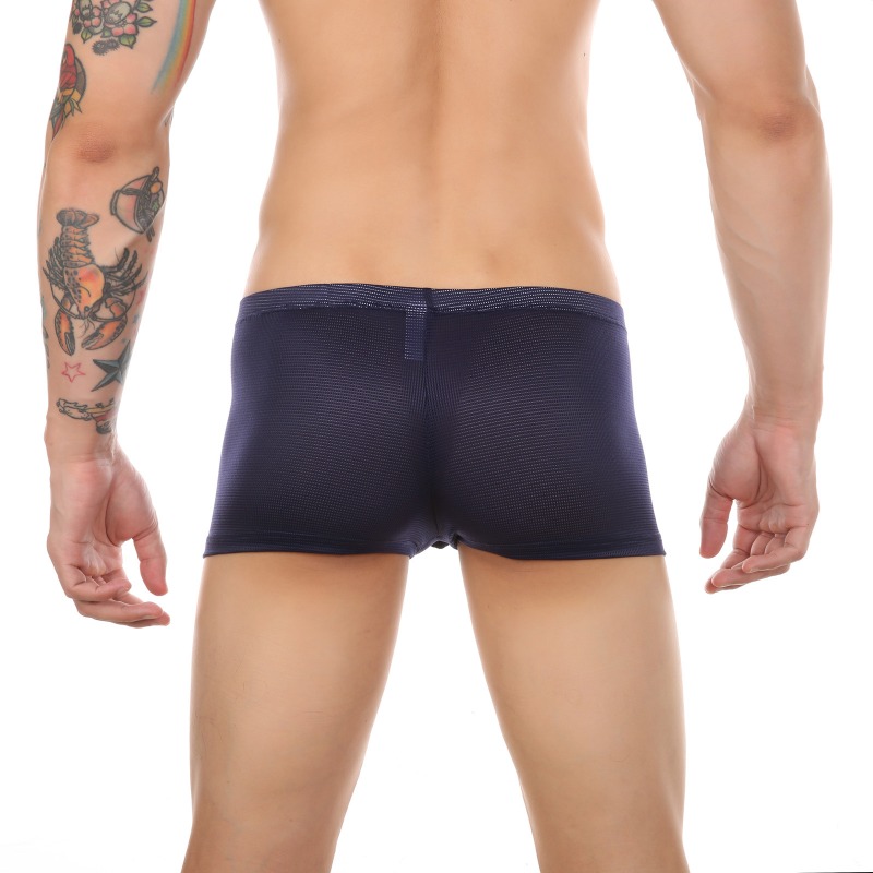 Men Boxers Briefs Fly Pouch Fr - Trunk Breathable Men บทวิจารณ์และราคา