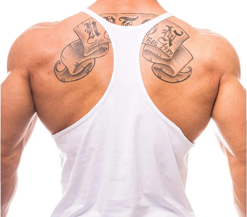Top Gyms Men's Clothes Tank Ve - Undershirt Crew Neck บทวิจารณ์และราคา