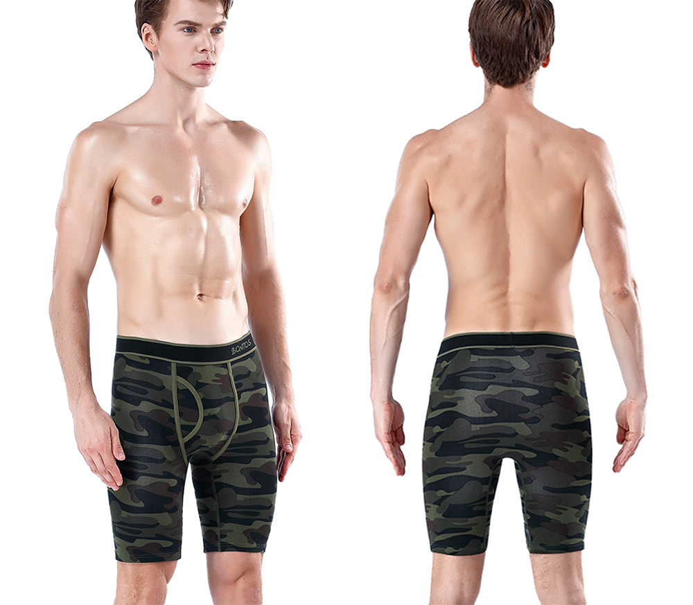 Front Opening Long Men's Panti - Boxer Brief Pack Cotton บทวิจารณ์และราคา