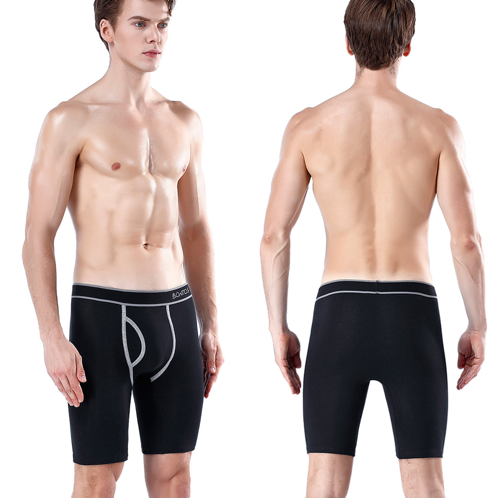 Front Opening Long Men's Panti - Boxer Brief Pack Cotton บทวิจารณ์และราคา