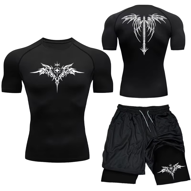 New Men's MMA Compression Athl - Compression Shorts Athletes บทวิจารณ์และราคา
