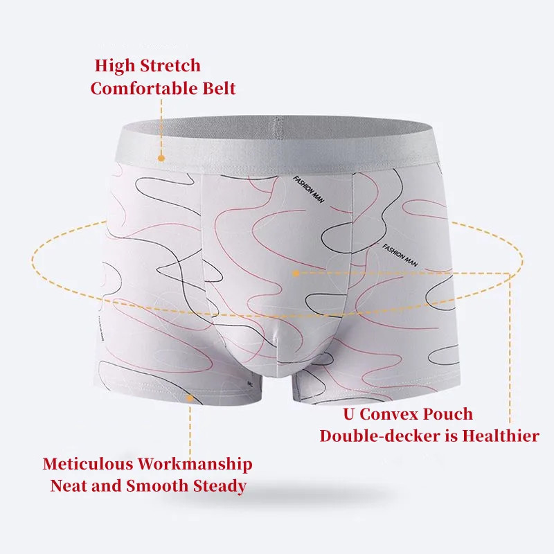 8Pcs/Lot Men's Sexy Underwear  - Multi Pack Underwear บทวิจารณ์และราคา