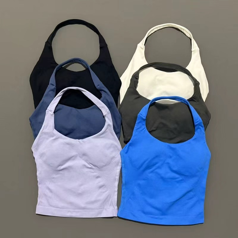Sports Gym Halter Top Woman Se - Suspender Tank Top บทวิจารณ์และราคา