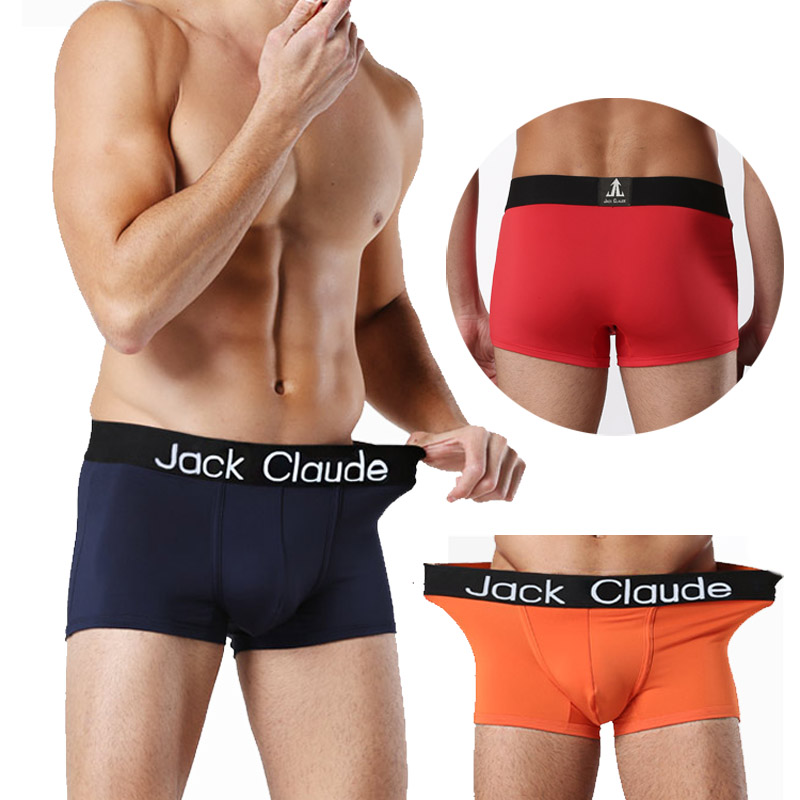 4Pcs Male Underwear Men Boxer  - Boxer Shorts Modal บทวิจารณ์และราคา