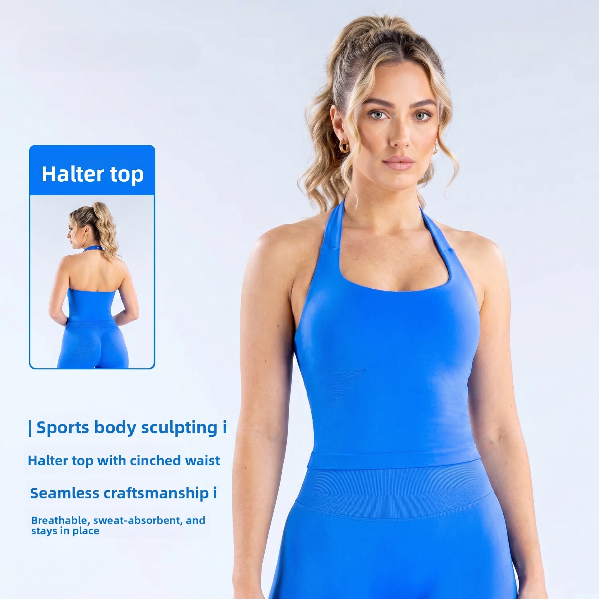 DenyfFitness Halter Top Woman  - Suspender Tank Top บทวิจารณ์และราคา